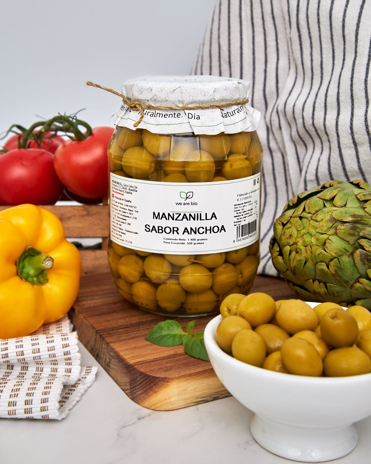 Aceitunas Manzanilla editorial