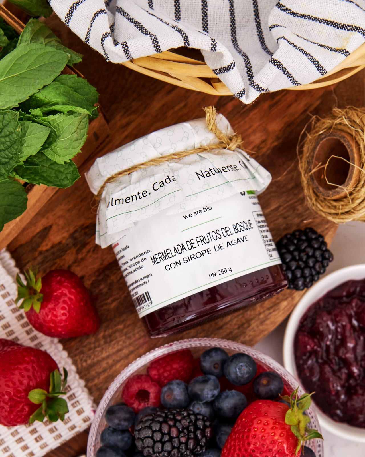 Mermelada de frutos del bosque