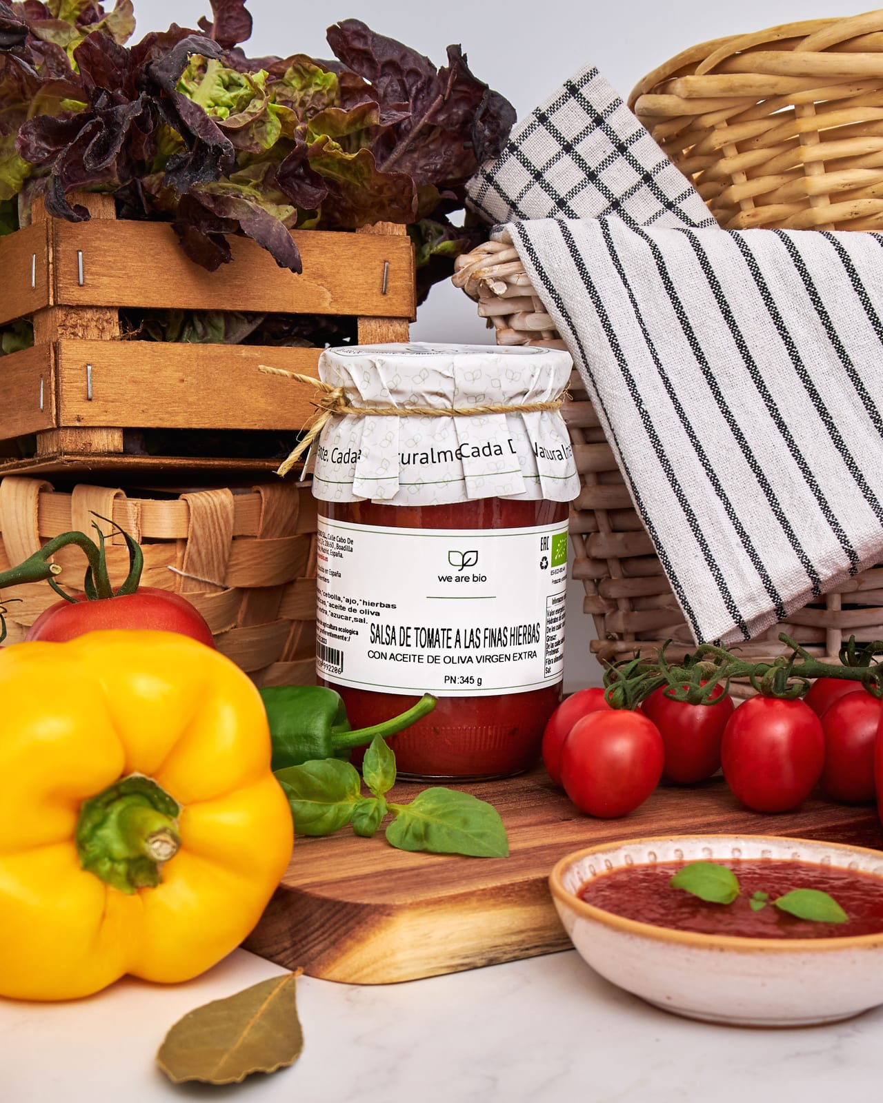 Tomato sauce with herbs editorial